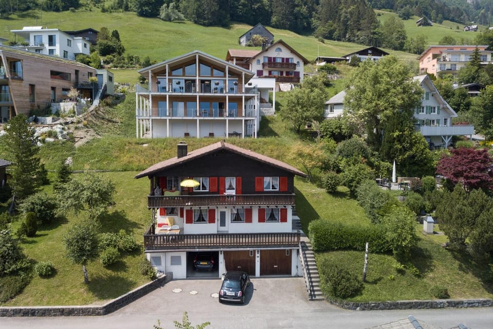 Apartment Bergdohle drone picture