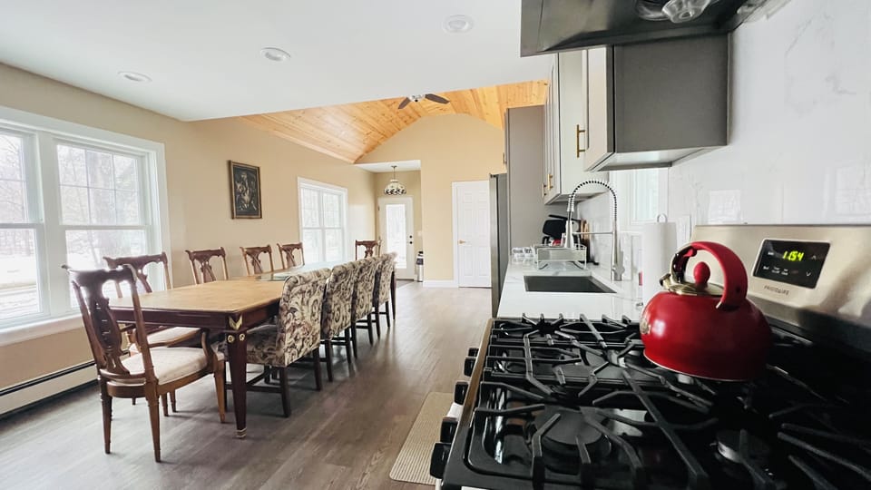1st Floor Kitchen with dining area