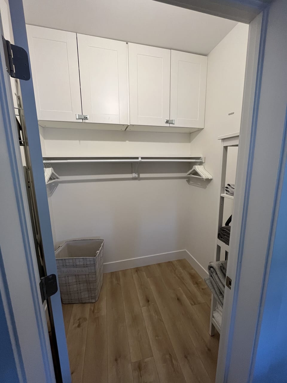 Walk in closet off Master bedroom