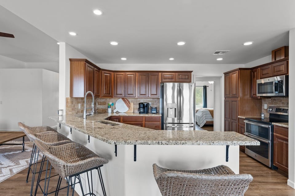 Kitchen with all the essentials 