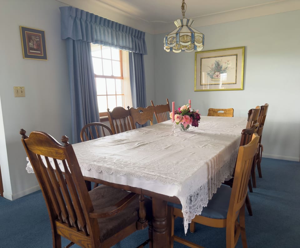Dining Room seats up to 14 with table leaves.