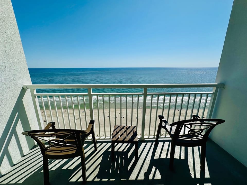 Eastern View from this condo's balcony