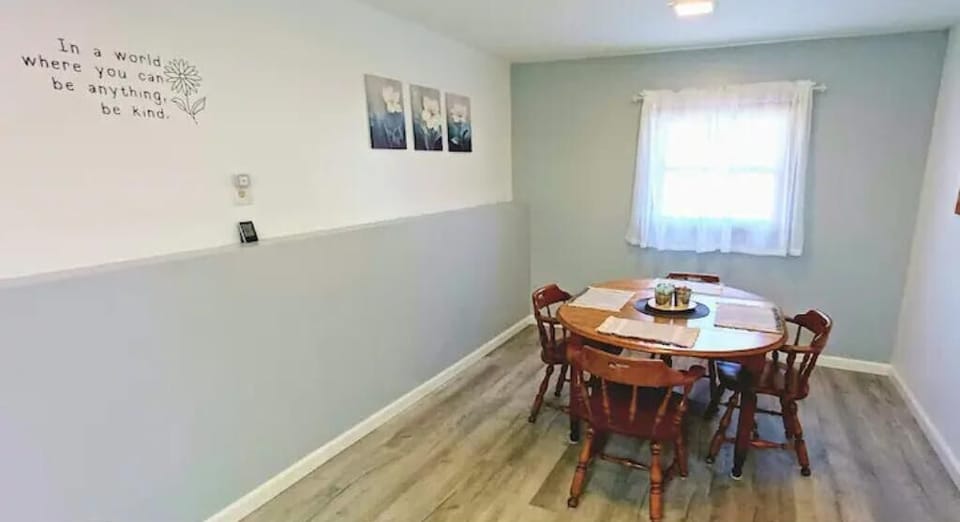 Bright lighting and space for work