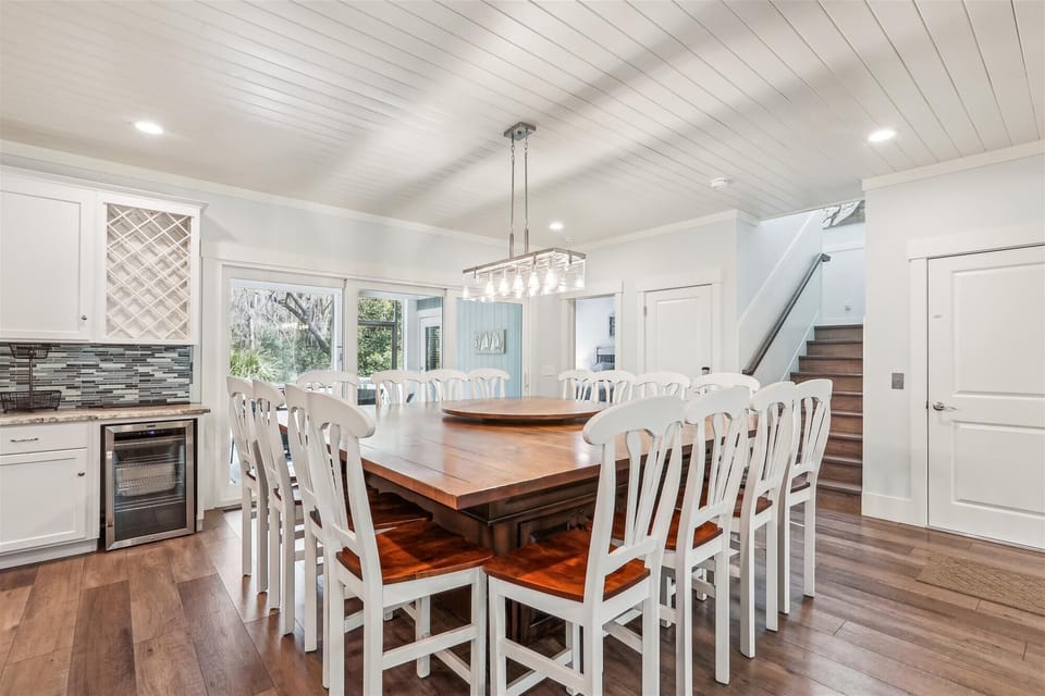 Large Dining Table with Seating for 12 at 38 Firethorn