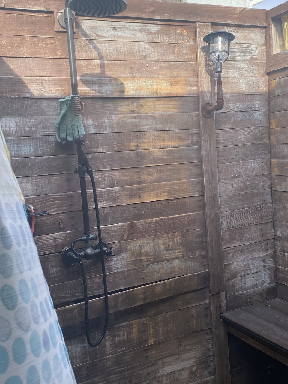 Fabulous outdoor shower