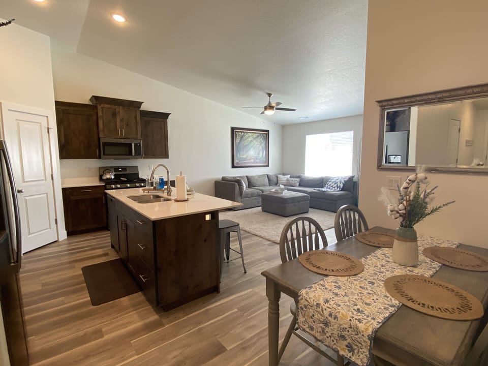 Open Concept Kitchen/Livingroom