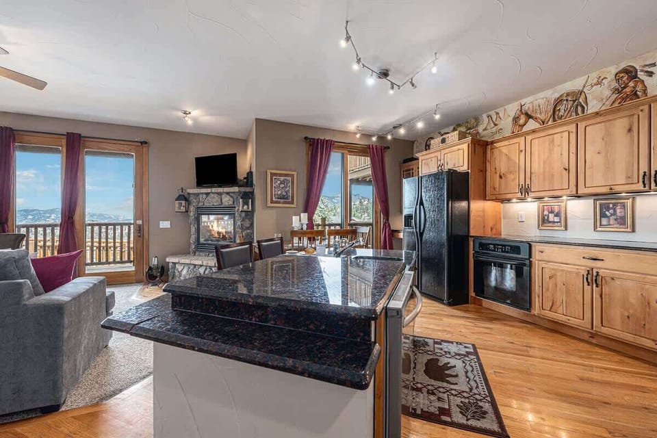 Kitchen and dining space
