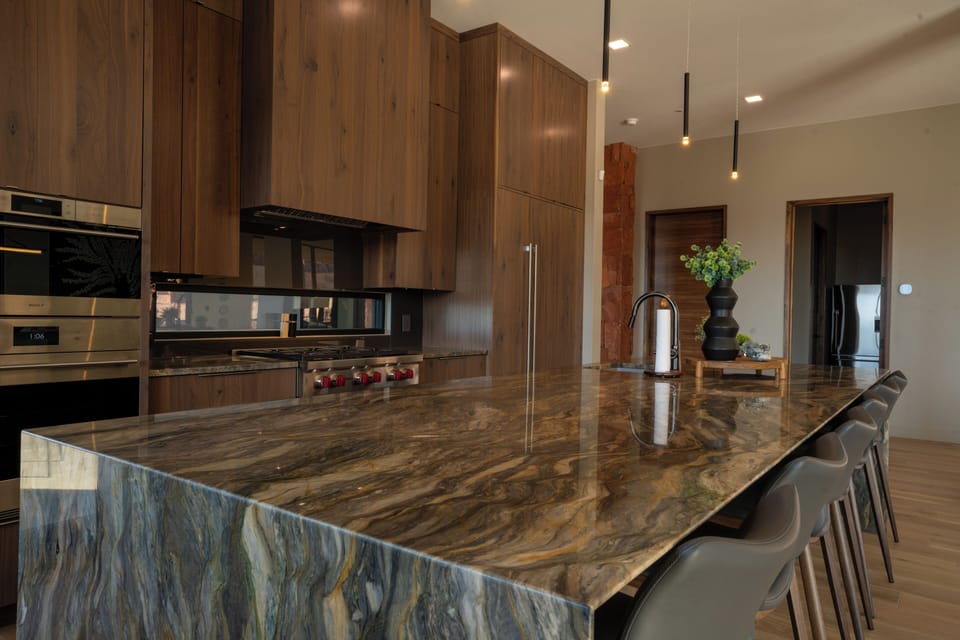 Chef Kitchen with Wolfe and Subzero appliances. 2 dishwashers, fully stocked pots, pans, plates, etc. for dinner parties. Easy for private chef use.