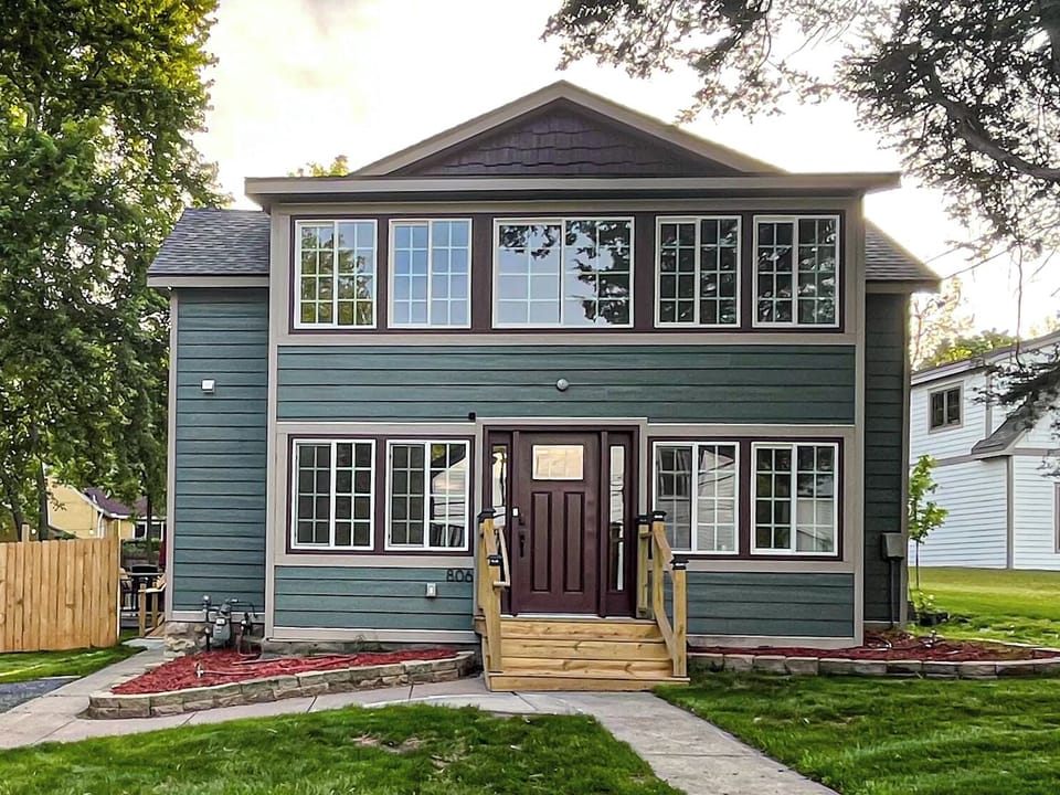 Front of Home - Main Keypad Entrance