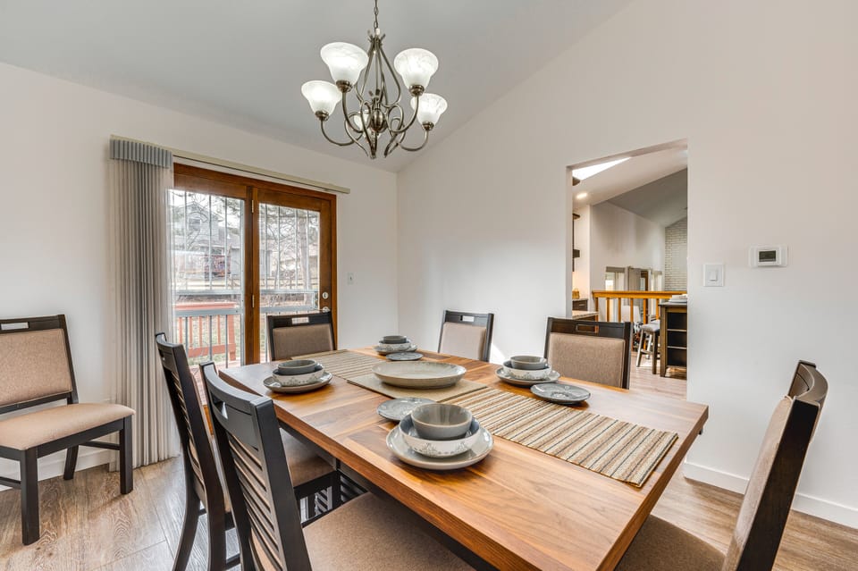 Dining Room | Dishware & Flatware Provided | Main Level