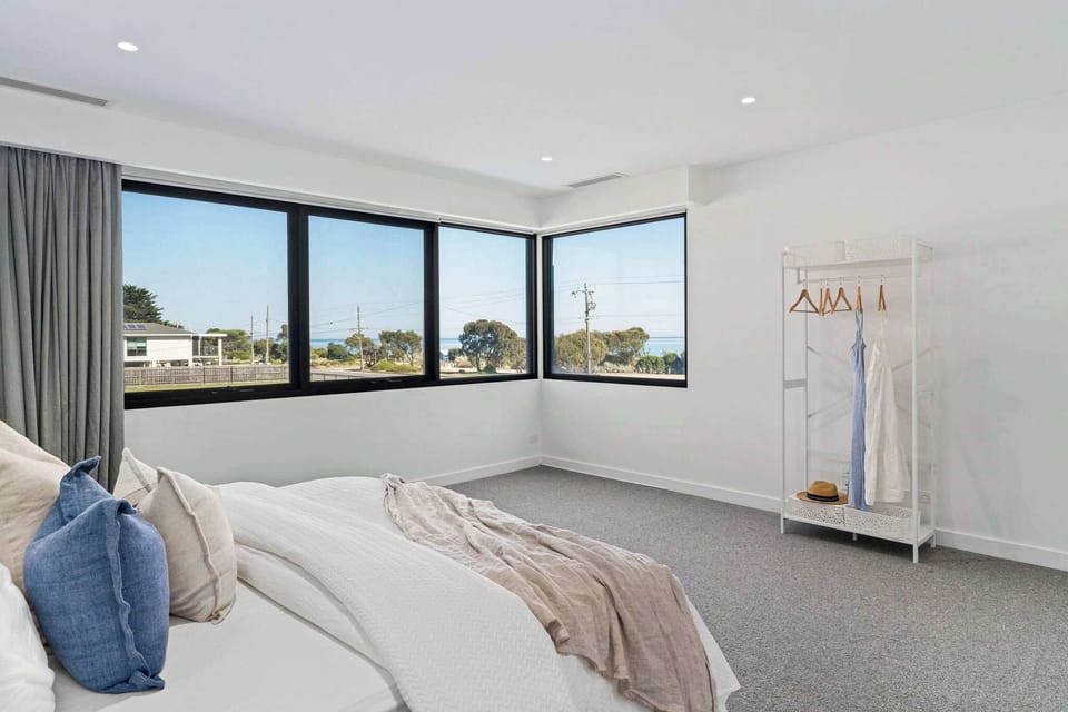 Wake up to a view each morning from the master