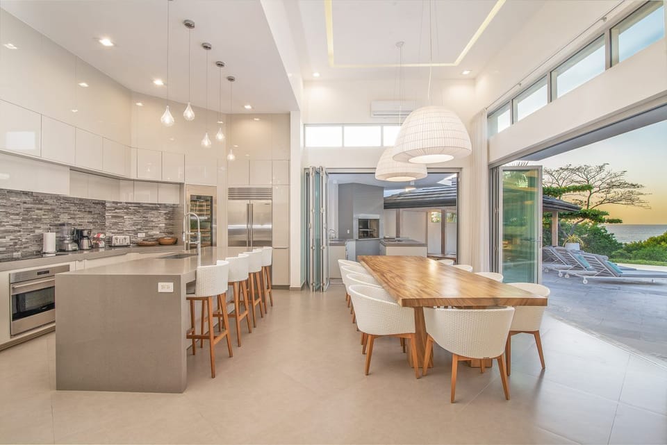 Fully equipped kitchen where chefs can do their magic!