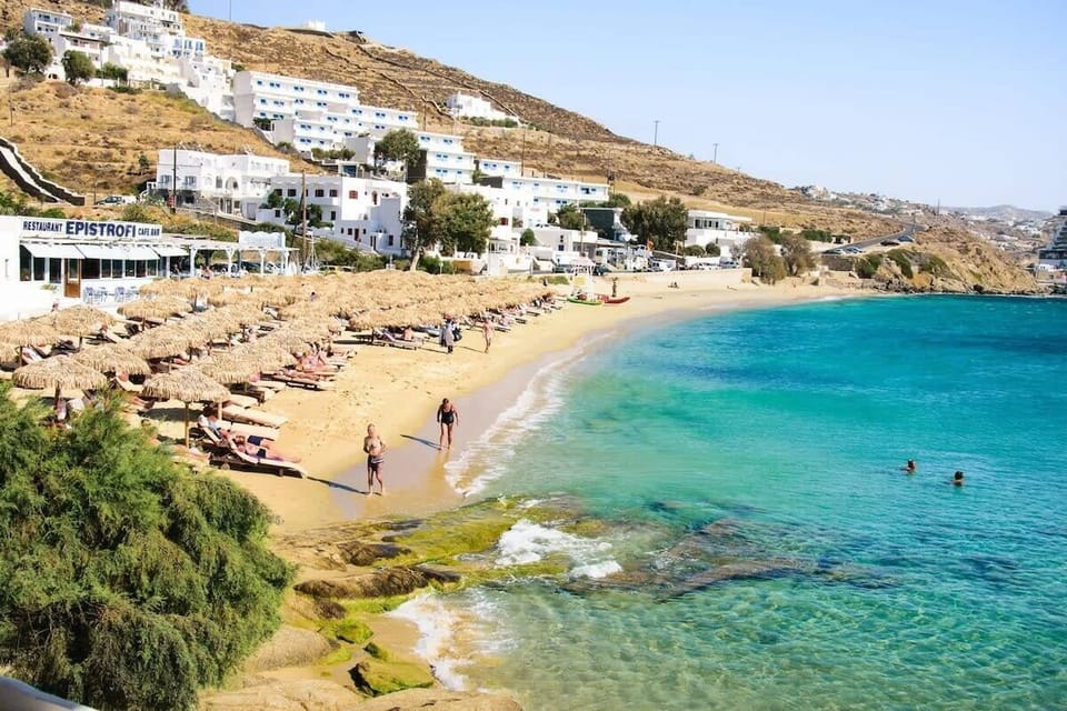 Agios Stefanos Beach – Nearby Sandy Escape 1km