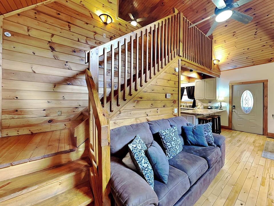 Living Room with Queen Sofa Sleeper