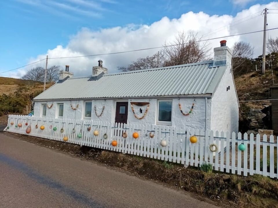 Uphill front view