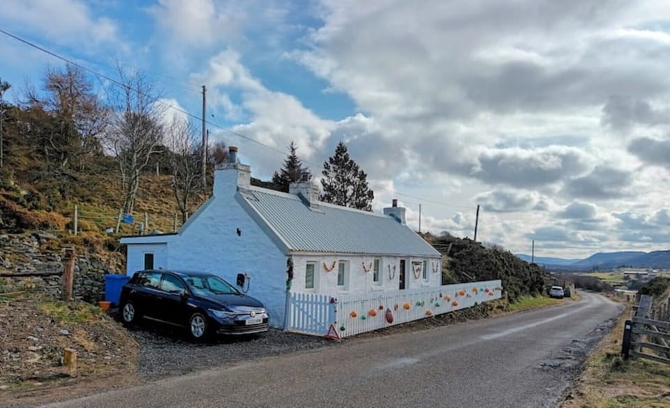 Downhill front view