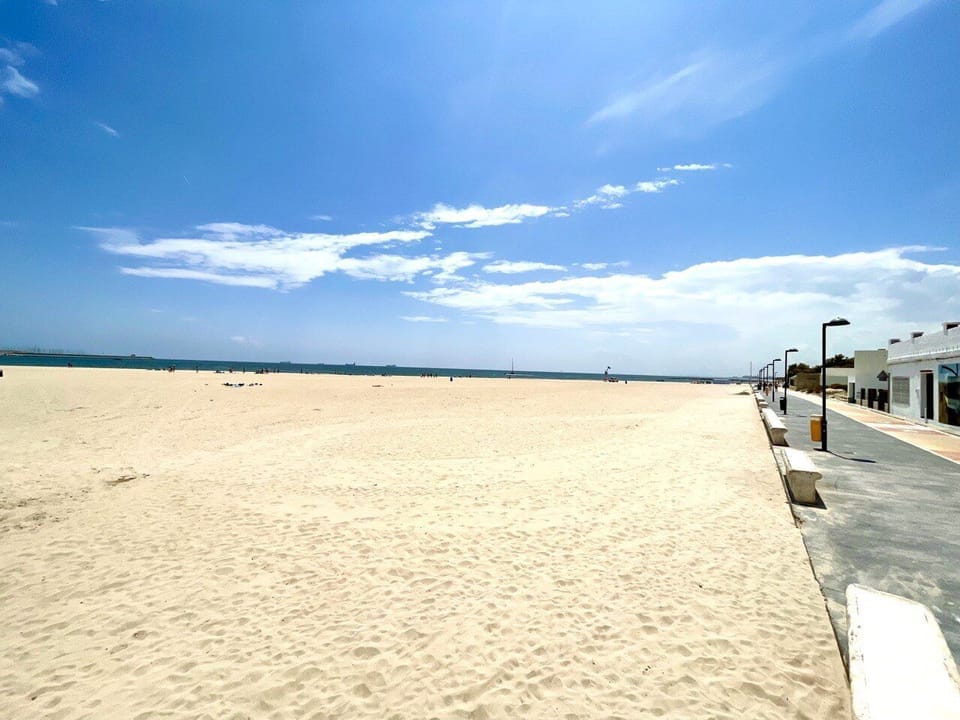 Beach at Valencia Pinedo 
