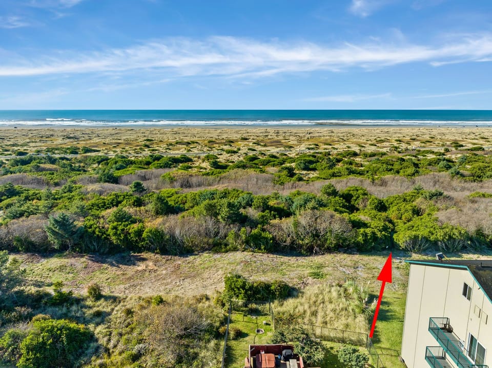 There are walking trails behind the house that takes you through the sand dunes and right to the sand!