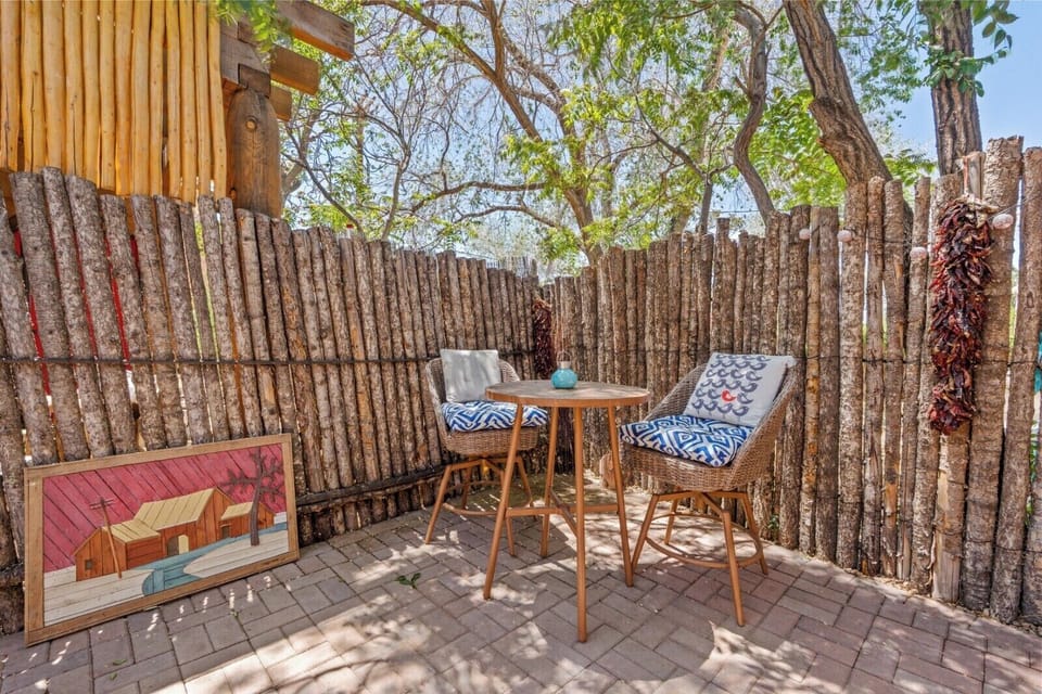 Rear patio
