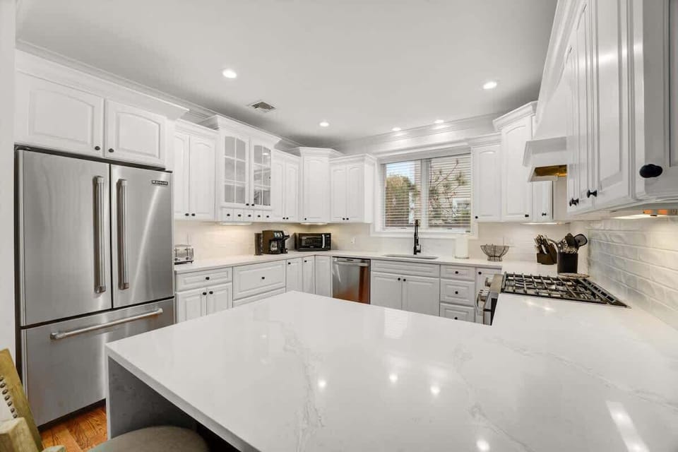 Our updated kitchen is the perfect spot to cook a great meal or grab some great snacks 