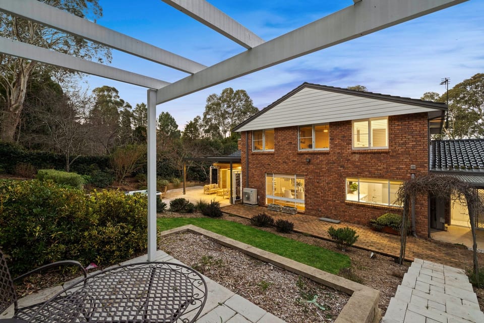 Property at dusk