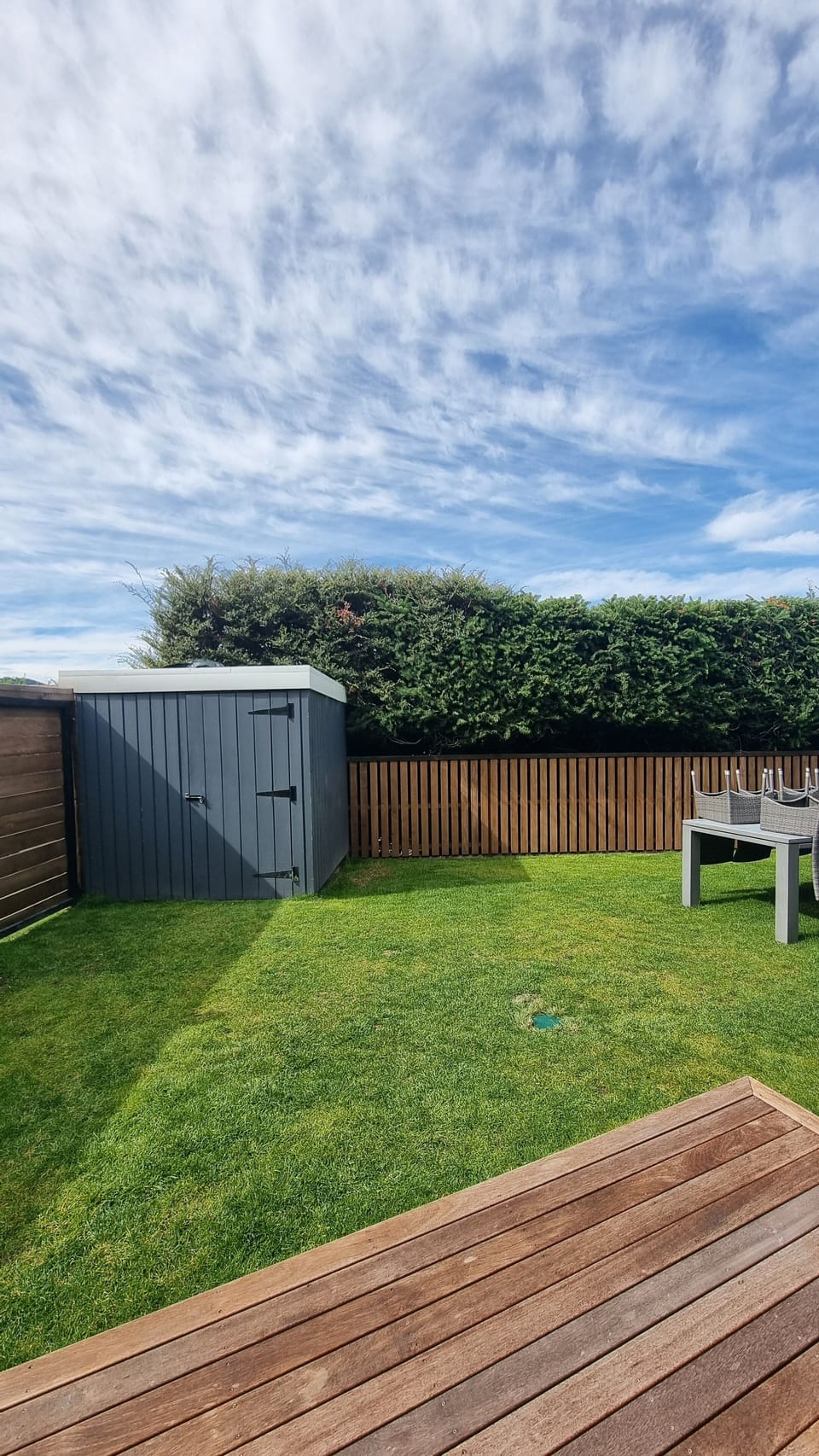 Back garden, fully fenced