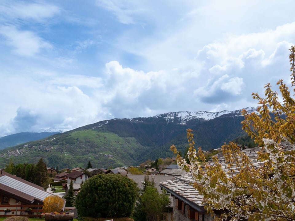 Cloud, Sky, Plant, Mountain, Ecoregion, Nature, Natural Landscape, Building, Tree, House