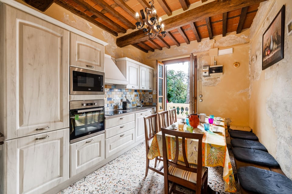 Kitchen and dining area
