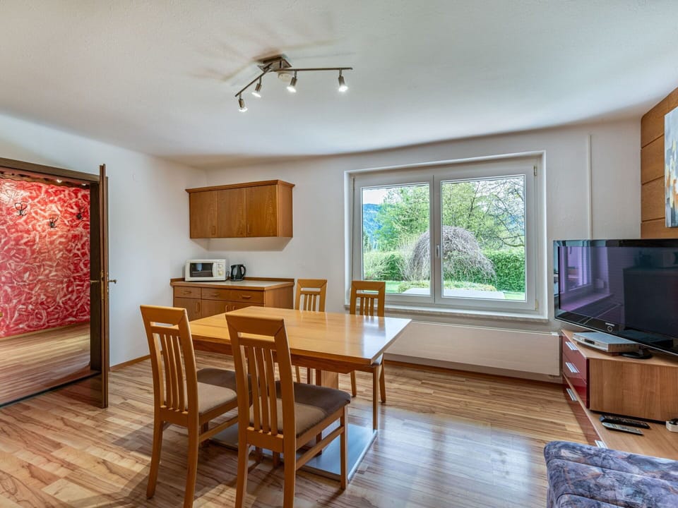 Table, Property, Furniture, Window, Wood, Cabinetry, Lighting, Interior Design, Living Room, Home Appliance