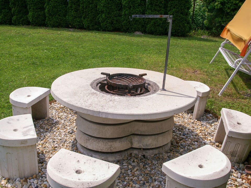 Plant, Automotive Tire, Grass, Table, Outdoor Furniture, Rectangle, Chair, Landscape, Gas, Groundcover