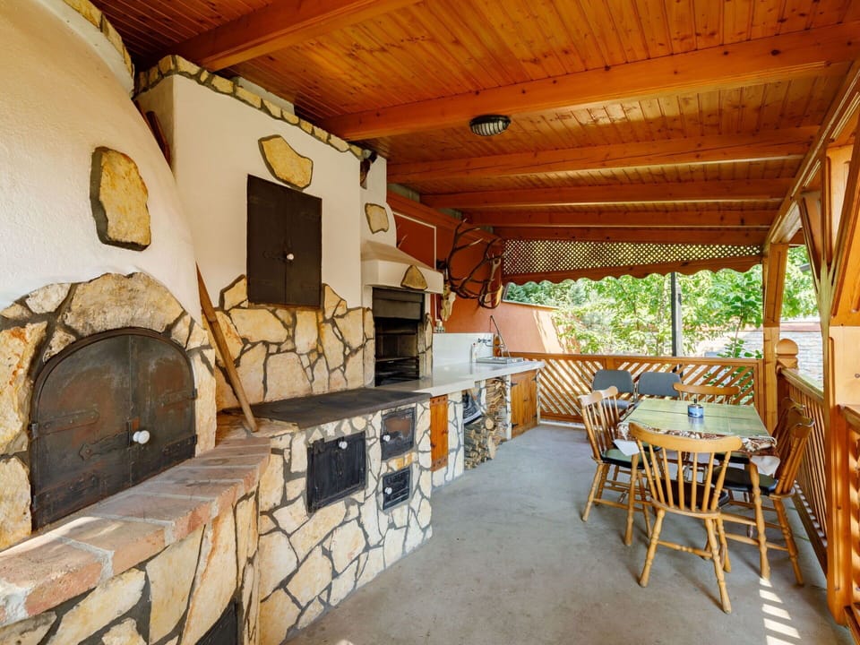 Building, Wood, Chair, Interior Design, Table, Outdoor Furniture, Beam, House, Cottage, Window