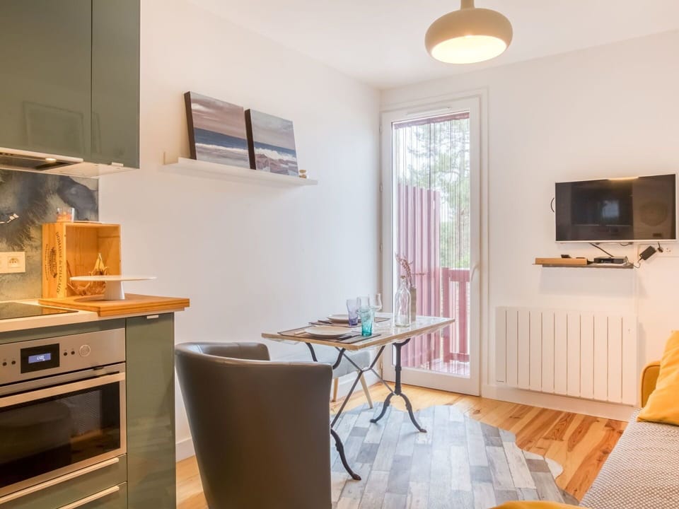 Furniture, Property, Table, Building, Wood, Chair, Lighting, Computer Desk, Interior Design, Orange