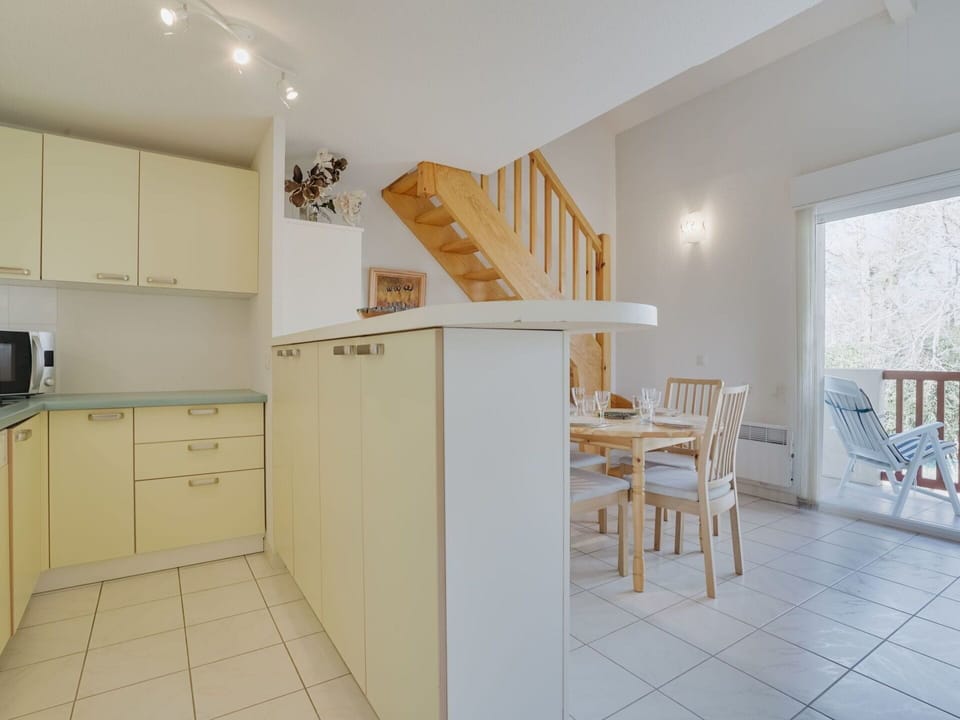 Furniture, Property, Building, Table, Cabinetry, Chair, Wood, Kitchen Appliance, Kitchen, Flooring