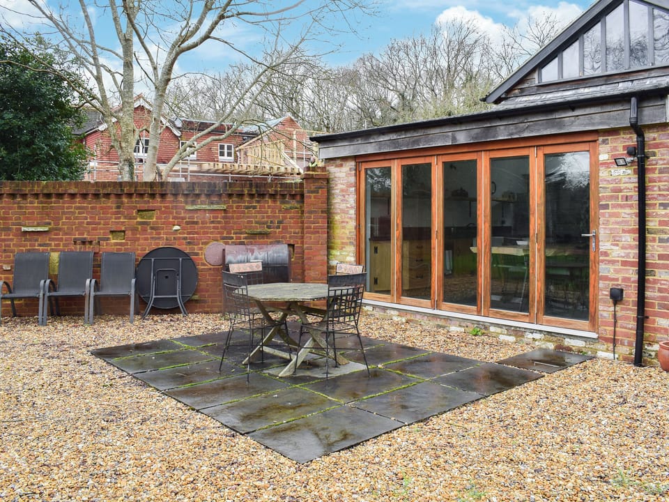 Terrace | Polecat Barn - Lewes Retreats, Plumpton Green, near Lewes
