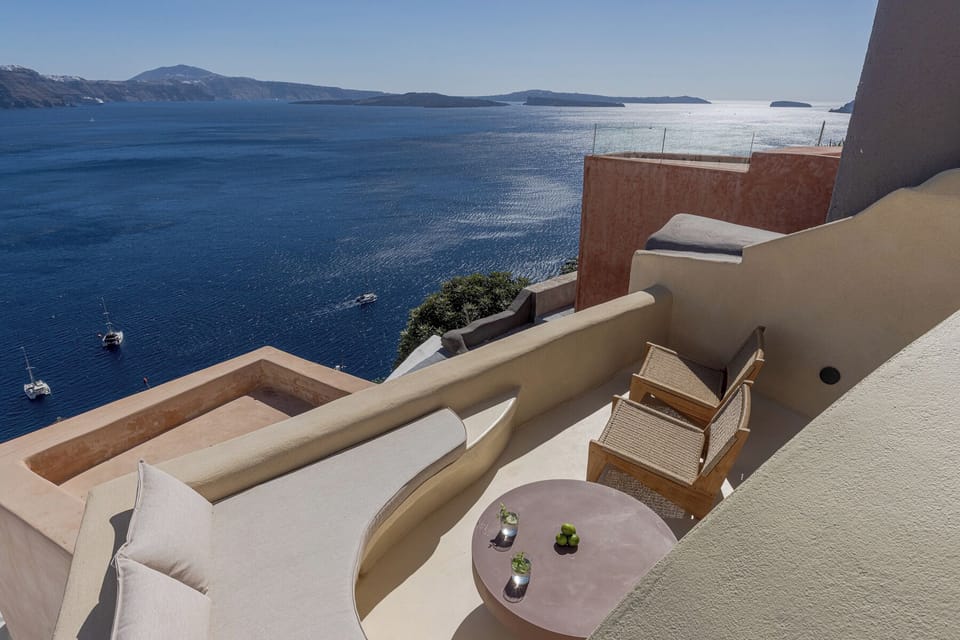 Amazing view from our terrace