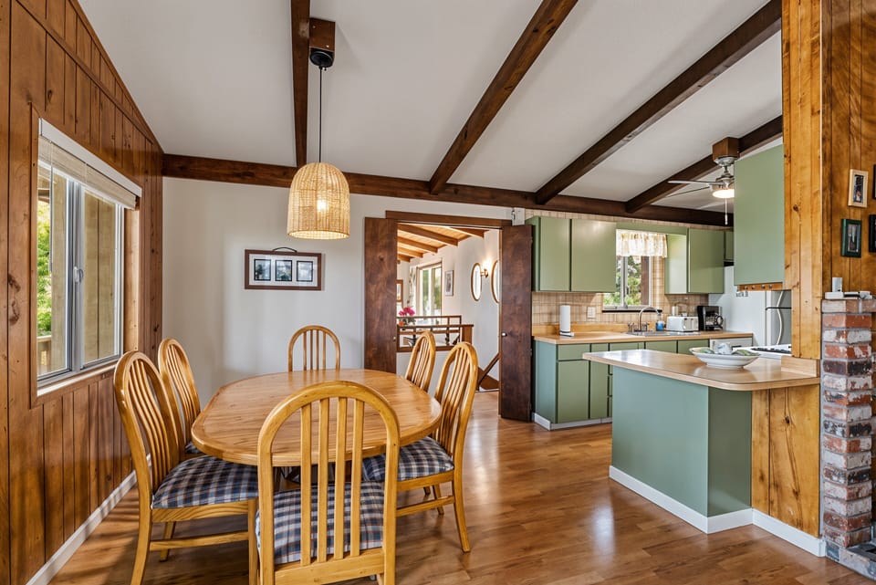 Indoors, Hardwood, Dining Room, Dining Table, Furniture