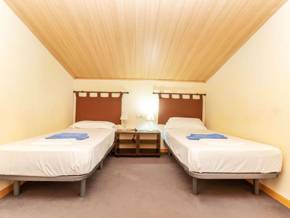 Bed, Interior Design, Wood, Furniture, Bedroom, Floor, Flooring, Ceiling, Room, Bed Sheet