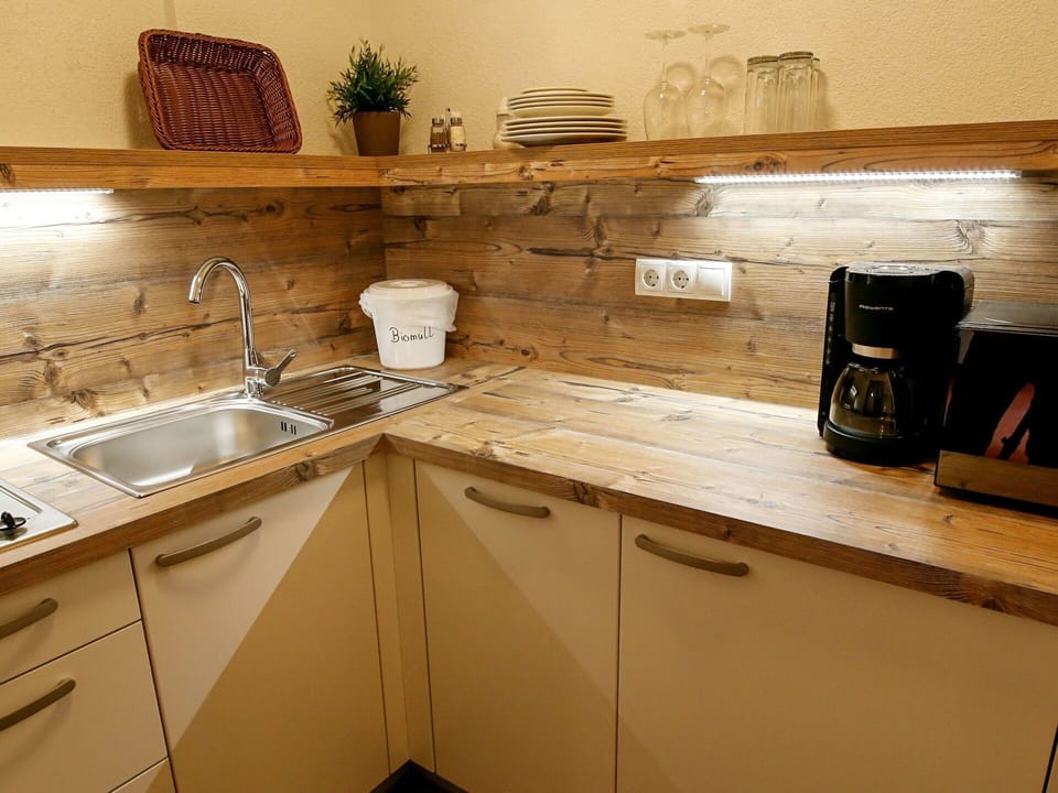 Kitchen Sink, Cabinetry, Countertop, Sink, Tap, Kitchen, Wood, Interior Design, Plumbing Fixture, Kitchen Appliance