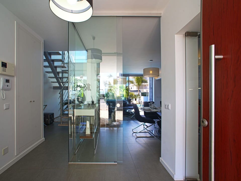 Building, Plant, Flowerpot, Chair, Houseplant, Door, Interior Design, Flooring, Floor