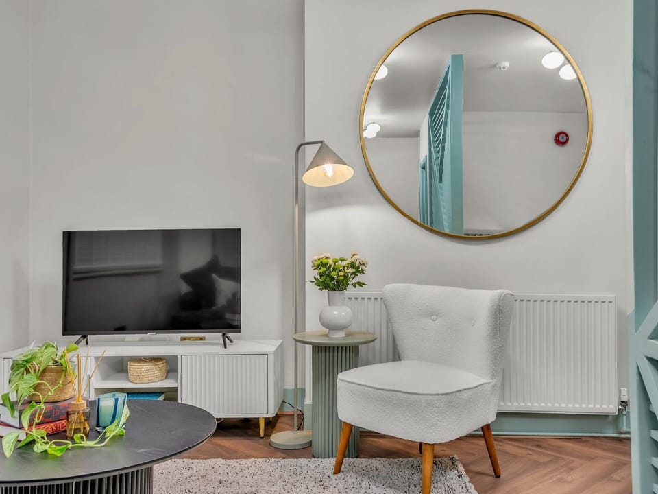 Furniture, Interior Design, Wall, Home, Flooring, Floor, Living Room, Lighting, Room, Chair
