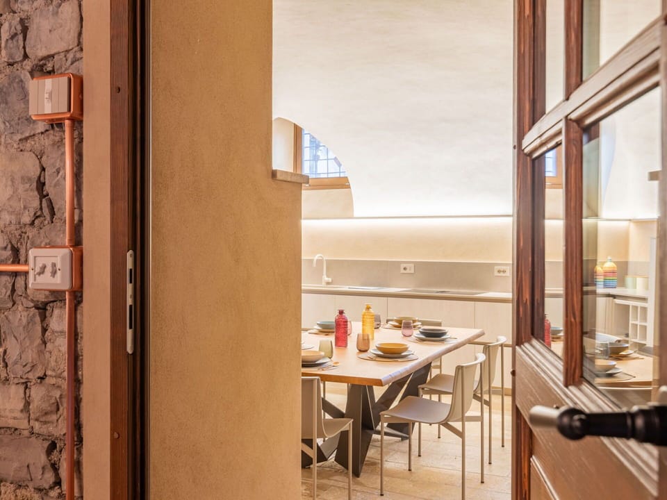 Table, Building, Wood, Interior Design, Orange, Floor, Flooring, Hardwood, Shade