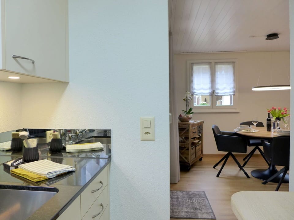 Furniture, Cabinetry, Property, Countertop, Building, Window, Gas Stove, Interior Design, Wood, Architecture