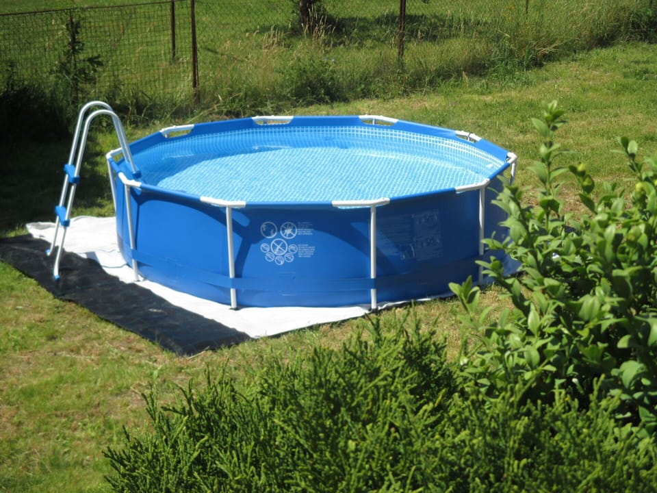 Plant, Rectangle, Shade, Grass, Trampolining, Landscape, Electric Blue, Recreation, Composite Material