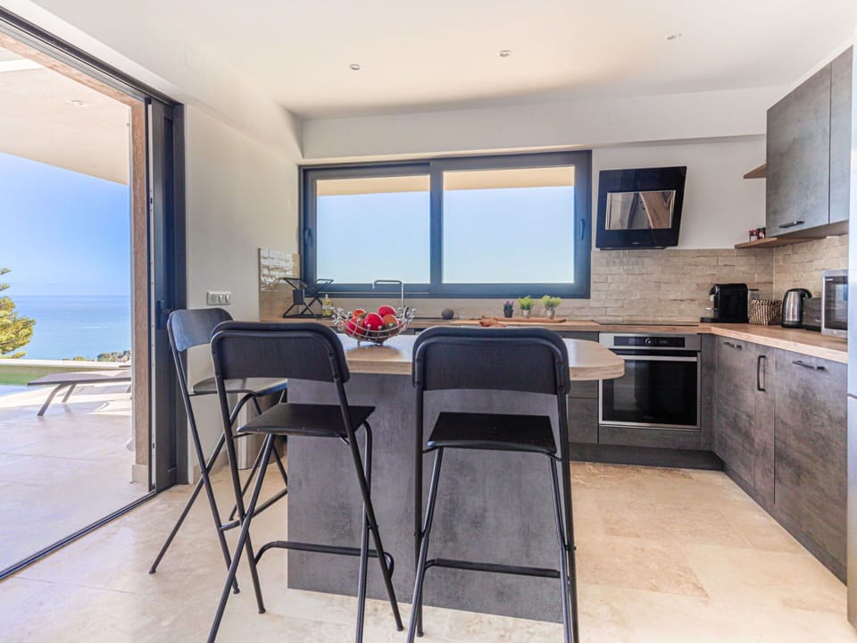 Table, Furniture, Property, Sky, Building, Couch, Azure, Cloud, Shade, Interior Design