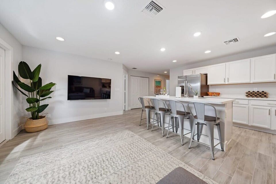 50 inch TV w/ complimentary Netflix and Wifi included with your stay
