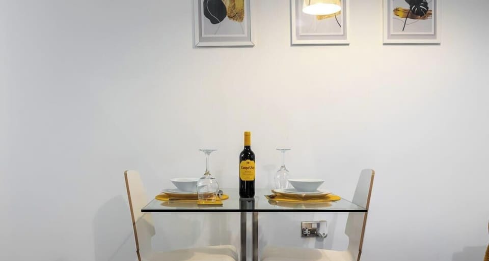 Dining at Valore Property Services Short Lets & Serviced Accommodation
