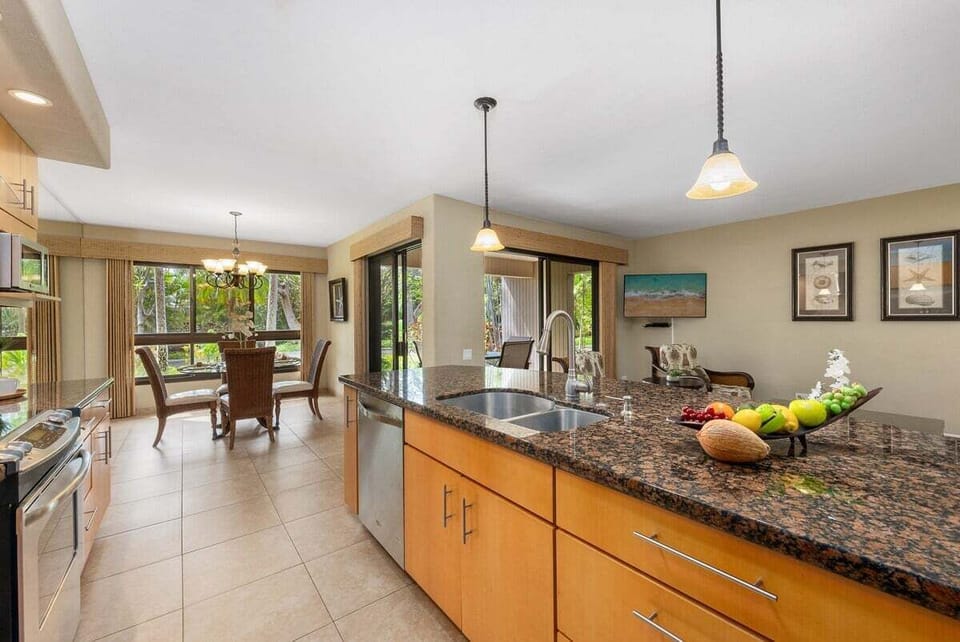 Spacious counters and modern design make meal prep a pleasure