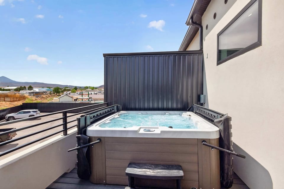 Oversized Hot Tub