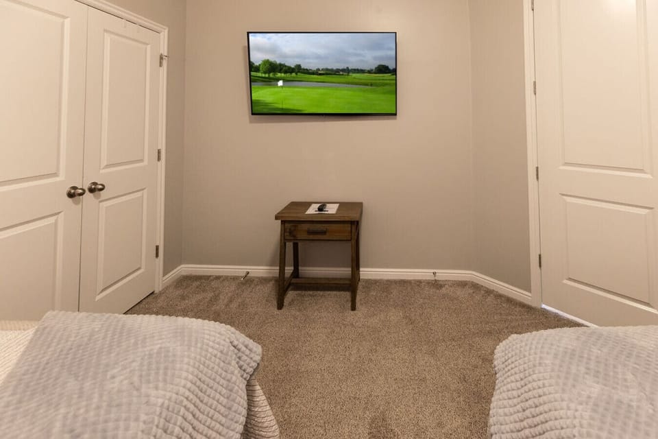 TVs in every bedroom.