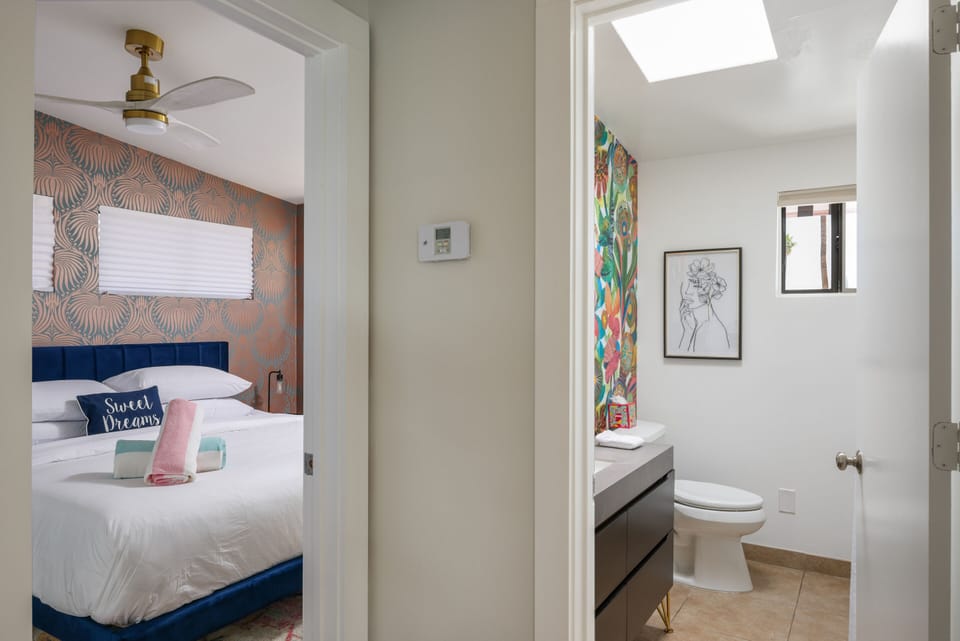 Beautifully designed Palm Springs escape. Unwind, connect, and enjoy laid-back desert vibes in curated comfort.